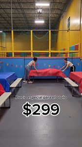 Este otoño, nuestro paquete de fiesta viene con un precio especial, ¡haciendo de este el momento perfecto para celebrar con nosotros! 🍂 Cuando reservas una fiesta con nosotros, ¡obtienes la experiencia definitiva! 🎉 Disfruta de 2 horas en una sala privada con 5 mesas, una pizza grande y tiempo ilimitado para disfrutar de nuestro parque. Trae tus comidas favoritas sin costo adicional, y no te preocupes por los desechables: nosotros te damos manteles, vasos, platos y cubiertos. https://www.jumpu