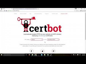 Free SSL Certificate with Let's Encrypt & Installation with CertBot on Apache Webserver