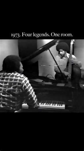 1973 -four jazz legends, one room. Charles Tolliver, John Hicks, Clint Houston, Cliff Barbaro #jazz
