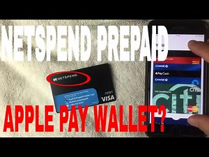 ✅ Add Netspend Prepaid Debit Card To Apple Pay Wallet? 🔴