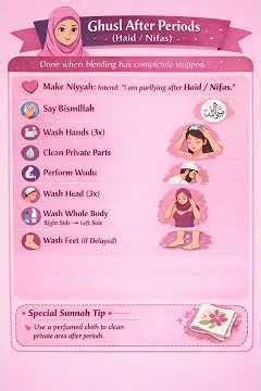 ghusul after period #ghusul#allah #sunnah #deen #dua #alhamdulillah