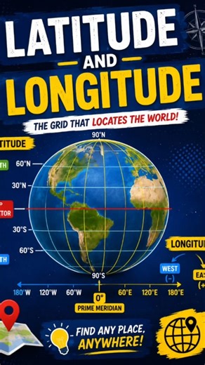 || Latitude & Longitude|| #latitudes #longitudes #viralvideo #education #success #socialfacts #fyp