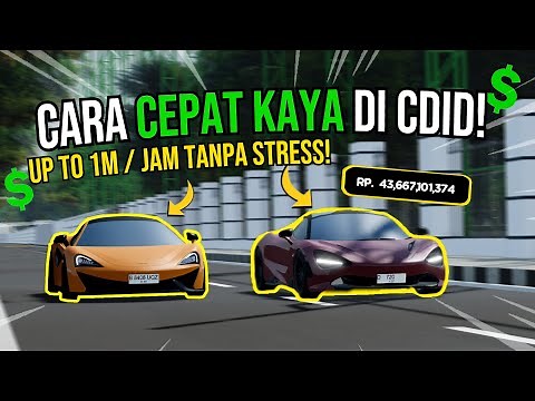 Bisa 10M PERHARI?!, Cara Cepat KAYA Di CDID - Tips Grind CDID Roblox Indonesia
