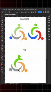 260K views · 1.9K reactions | Tracing designs in Adobe Photoshop #photoshop #logodesign #graphicdesigner #adobedesign | Let's Design | Facebook