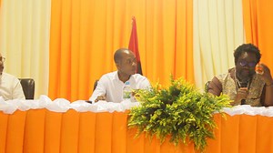 No Workshop sobre “Conhecimento, História e Processo de Ensino”, o professor Doutor Isaac Paxe trouxe em abordagem o tema “Educação, conhecimento e poder na construção da história angolana”. | ISCED