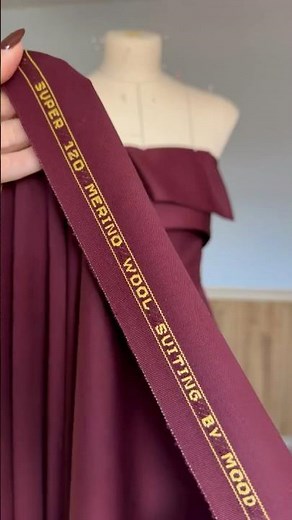 Making a Runway Ready Dress using Merino Wool Suiting! ‪@Thestitchfitz‬