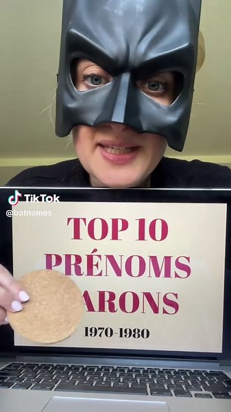 Top 10 prénoms des darons en 2023