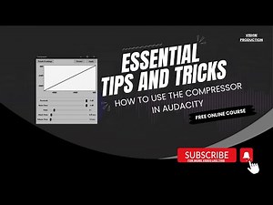 How to use the Compressor in Audacity