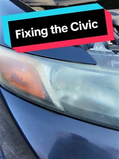 Honda Civic Headlight Replacement and Bumper Repair Videos