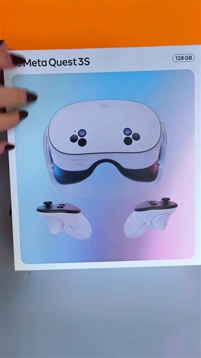 4.7K views · 12 reactions |  #ASMR: Meta Quest 3S ⭐  Unas gafas de realidad mixta y virtual que te permitirán experimentar el metaverso como nunca antes ✨ 烙 Descúbrelas  | Orange | Facebook