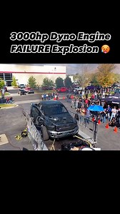 Carstreetlove | 3000hp Dyno Engine FAILURE Explosion 🥵 #dodge #diesel #turbo #explosion #pickup #ram #dodgedemon #carporn #cargram #instacar #dieseltrucks... | Instagram