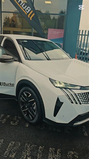 Match-ready and road-ready 🚗 Diarmuid with his new Peugeot 3008, ready for whatever the season brings 💪 | J.J. Burke Car Sales