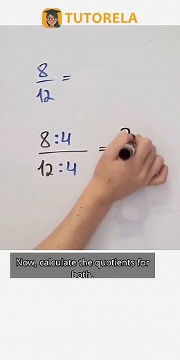 Simplifying 8/12: Easy Step-by-Step Method #Math #SimpleFractions #ReduceAndExpandSimpleFractions