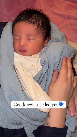 Our rainbow baby and biggest blessing. #fypシ #newborn #foryoupage #pregnancytiktok #induction