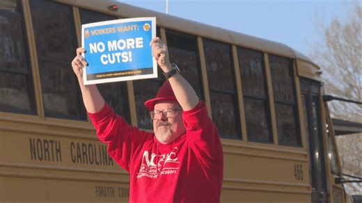 Forsyth County educators demand action in budget proposal