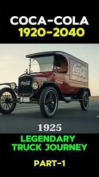 Coca-Cola Delivery Truck Transformation 1920 to 2050 | ShiftEra Drive |