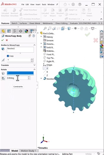 Complex Solid Modeling in SolidWorks | Advanced Mechanical Part ⚙️