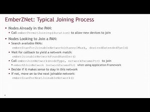 ZigBee Concepts 4: Network Activities