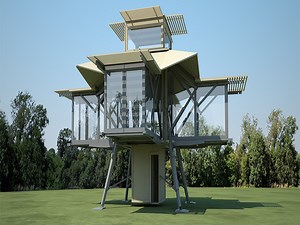 The Movable Building That Unfurls in TEN Minutes