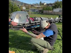 Mule II Traverse Rescue Wheel assembly and usage