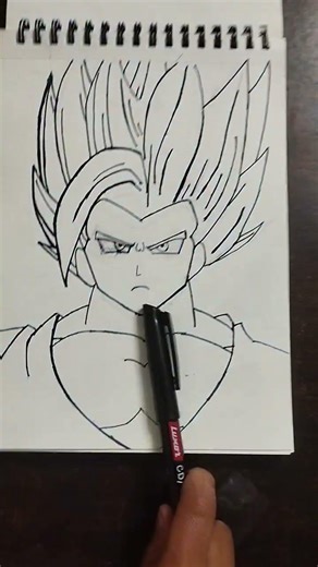 gohan beast form #drawing #anime #gohan#
