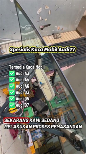 Audi Car Glass Specialist | Audi Q5 Windshield Replacement at unoPart ID Gading Serpong Tangerang