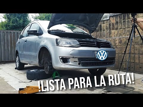 cambio de CORREA POLY V y PATA de motor de VW SURAN/GOL/TREND/VOYAGE