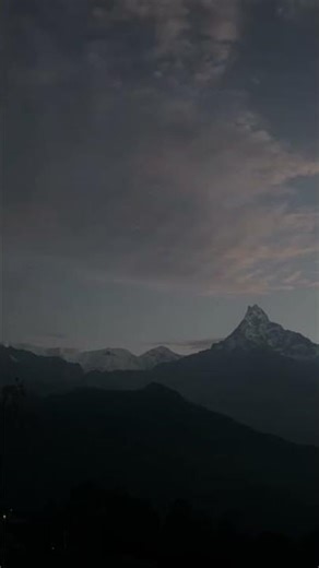 Machhapuchhare- Fishtail mountain is a sacred, iconic Himalayan peak 6,993m #youtube #follow #nature