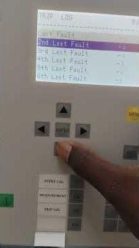 Siemens siprotec 7SJ66 relay fault checking video in kannada.