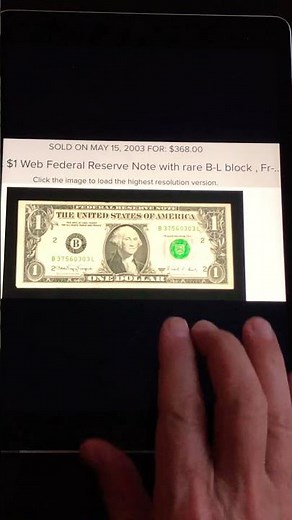Check Your Dollar Bills for These Valuable WEB NOTES People Find in Change #shorts