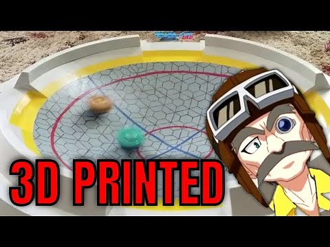 BEST 3D Printed BeyStadiums and Beyblades