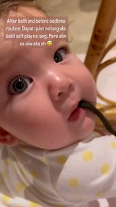 546K views · 13K reactions | PLAYTIME WITH BABY BEAN! 梁 Actress Angelica Panganiban shared an adorable video of her daughter Amila Sabine playing happily on Saturday. "After bath and before bedtime routine. Dapat quiet na lang ako dahil soft play na lang. Pero aliw na aliw ako eh," she wrote in her Instagram Story. Amila Sabine is the first child of Panganiban and Gregg Homan. (Instagram/Angelica Panganiban) | Philippine Star | Facebook