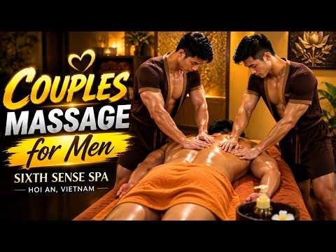 Four Hand Massage for Men | Couples Massage Experience