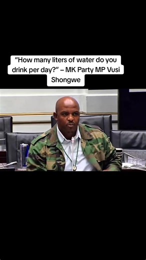 Daily Water Consumption Insights from Vusi Shongwe
