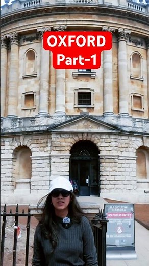 Oxford’s Iconic Radcliffe Camera! 🇬🇧 | Oxford University Tour #shorts #Oxford #RadcliffeCamera