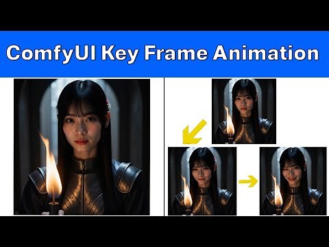 ComfyUI: How to Create Keyframe Animation with Face Control Rig | Advanced Live Portrait