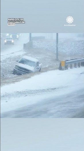 Multiple Crashes, Slide-Offs As Winter Storm Slams South Dakota