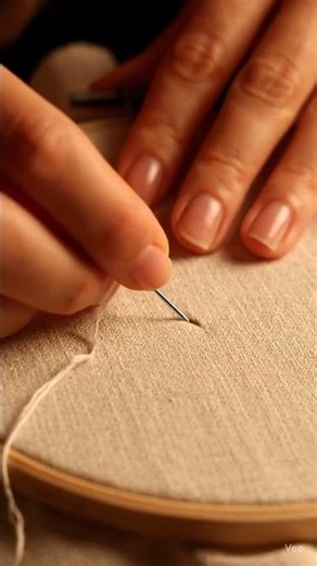 🪡 Sewing Sounds ASMR Hand-Stitching