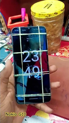 Nokia G10 broken screen replacement #ytshorts