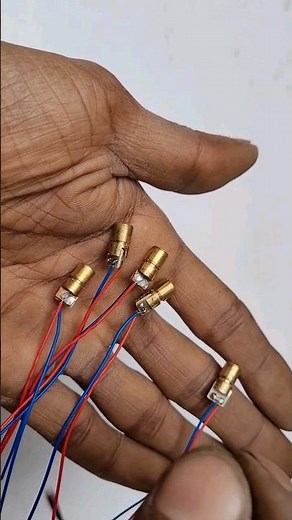 Red Laser Diode 5V 650mm 5mW Red Dot Laser Head Laser Tube with Leads Head Outer Diameter 6mm || 😍😍😍