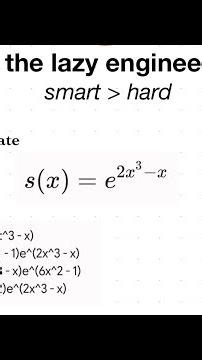 Solve Exponential Derivatives in 10 Seconds ⏱️💨
