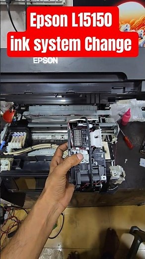 Epson L15150 A3 Duplex printer Ink system Change Error 031006