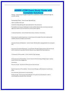 ASWB LCSW Exam Study Guide with Complete Solutions1829 636x882