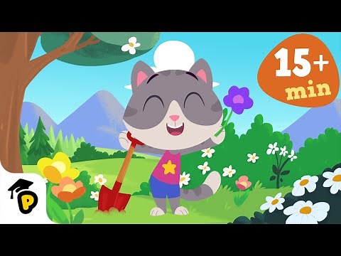 Flowers are blooming... Spring is here! 🌼| Compilation | Kids Learning Cartoon | Dr. Panda TotoTime