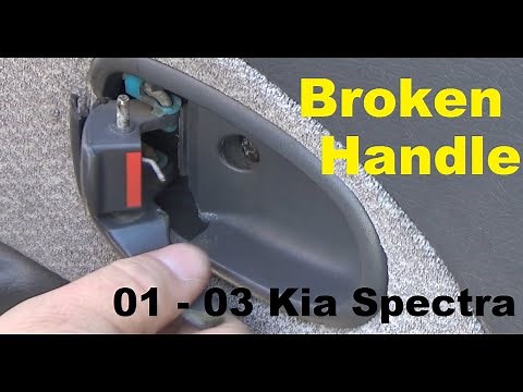 2001 - 2003 Kia Spectra Interior Door Handle Replacement