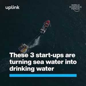 5.5K views · 307 reactions | From a floating greenhouse to a wave-powered water generator. Discover more innovative solutions for water security and join our community of entrepreneurs, investors and experts on UpLink: https://bit.ly/3IHMltK UpLink - World Economic Forum HCL Group HCLTech Desolenator Oneka Technologies #WaterAction #sdg6 | World Economic Forum | Facebook