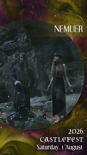 Castlefest on Instagram: "@nemuer.music is a dark pagan folk project that explores and honours ancient cultures from around the world through ritual music. From the frost-bound worlds of Old Norse to the Egyptian underworld, NEMUER takes audiences on an immersive journey through time. It combines throat singing, hypnotic percussion, historical instruments, dead languages, and elements of heavy, distorted soundscapes. By reviving ancient rituals NEMUER creates a transcendental spiritual experienc