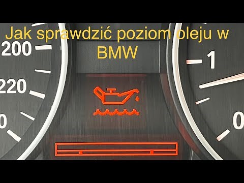 How to check the oil level in a BMW. There is no dipstick.