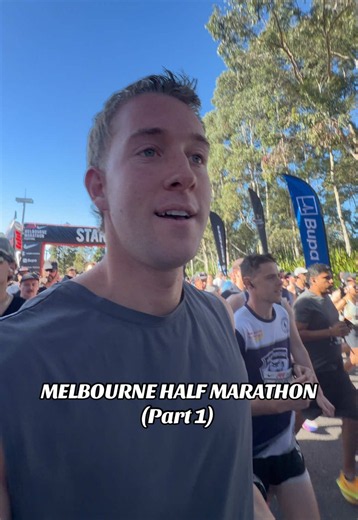 Melbourne Half Marathon Part 1: A Couple's Flyer Start!