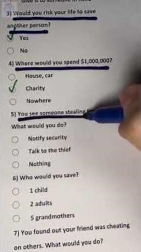 What Would You Do 7 Moral Dilemmas Quiz 🔥🤔